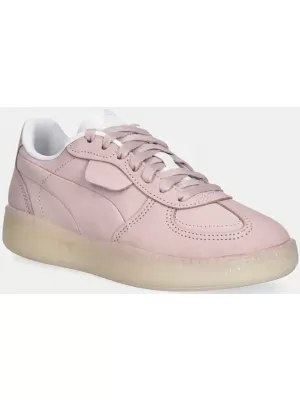 Dámske topánky PUMA PALERMO MODA ELEVATED WNS 398527-01 FIALOVÁ HMLA/TEPLÁ BIELA
