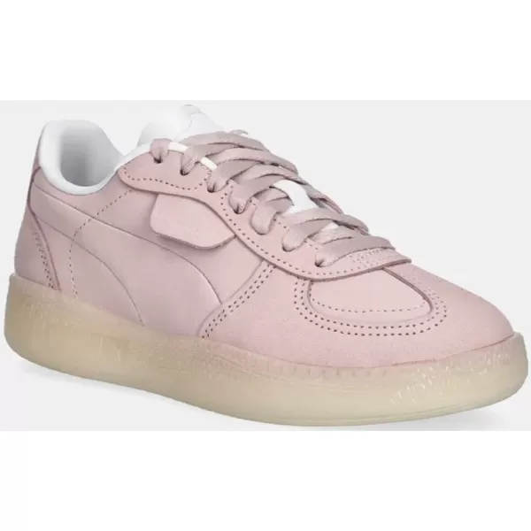  Dámske topánky PUMA PALERMO MODA ELEVATED WNS 398527-01 FIALOVÁ HMLA/TEPLÁ BIELA 
