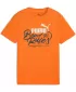Detské tričko PUMA MID90S GRAPHIC TEE III 688472-26 ORANŽOVÁ ŽIARA