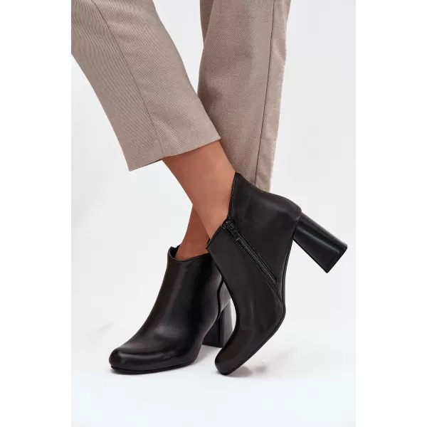  Dámske topánky na podpätku BOTO IVESSARA 39751 BLACK 