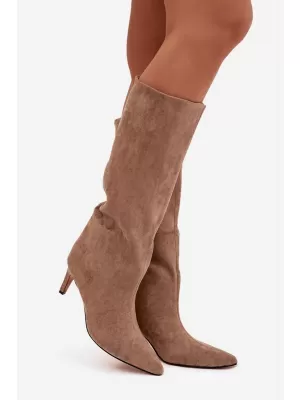 Dámske čižmy BOTO JEHLU 40518 BROWN HNEDÁ