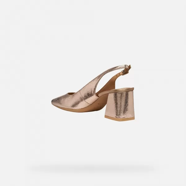  Dámske lodičky GEOX GISELDA G012767 RUŽOVÁ 