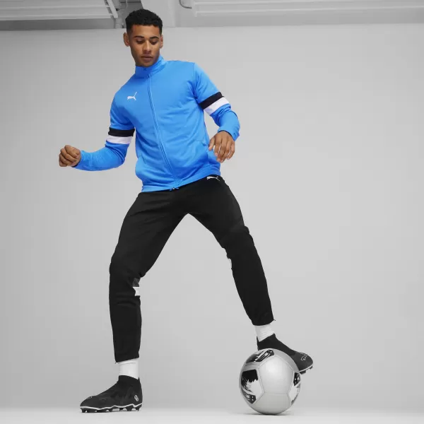  Pánska tepláková súprava PUMA TEAMRISE TRACKSUIT 658653_02 IGNITE BLUE/ IGNITE BLUE/PUMA BLACK 