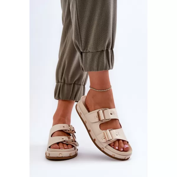  Dámske topánky BIG STAR NN274083 BEIGE Big Star Shoes 