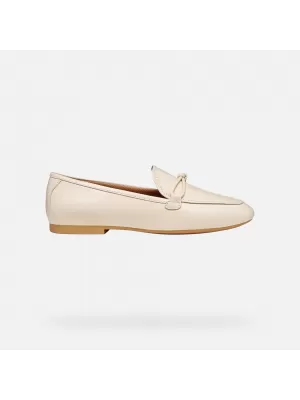 Dámske mokasíny GEOX NEW PALMARIA G012920 KRÉMOVÁ