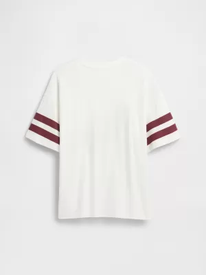 Detské tričko GAP LOGO TEE 768110-04 NEW OFF WHITE