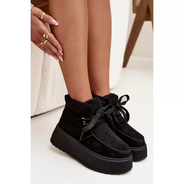  Dámske snehule BOTO FLORIVELLE 39262 BLACK 