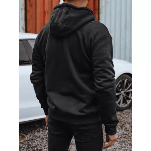  Pánska mikina DSTREET BX5933 ČIERNA 