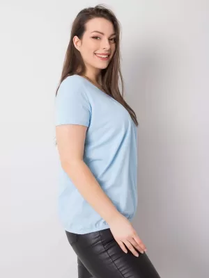 Dámske tričko BASIC FEEL GOOD RV-TS-6320.85P LIGHT BLUE