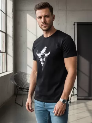 Pánske tričko DSTREET NX060R ČIERNA