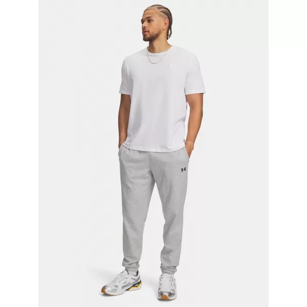  Pánske tepláky UNDER ARMOUR RIVAL LW JOGGER 6014638-011 ŠEDÁ 