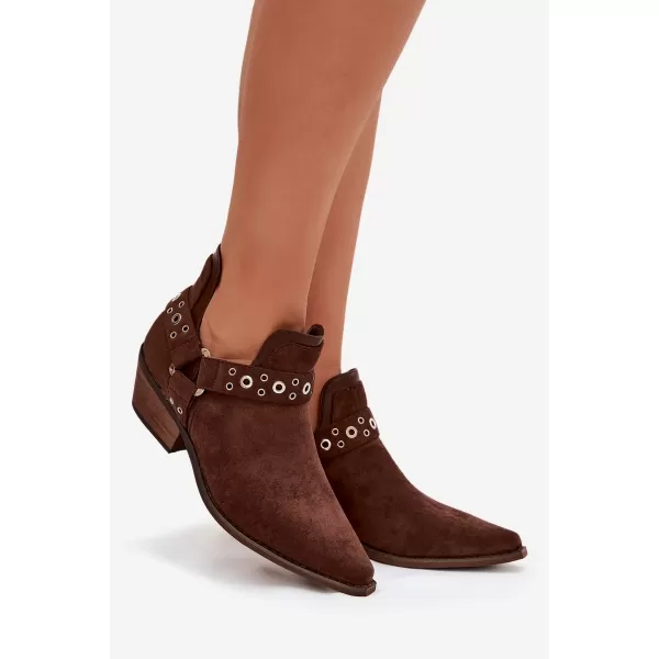  Dámske topánky BOTO VANNESSAE 41391 BROWN 