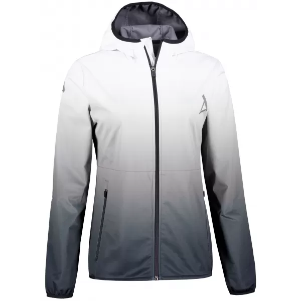  Dámska softshellová bunda premium ALTISPORT VOJ/ALW126JACK01 ČIERNOBIELA 