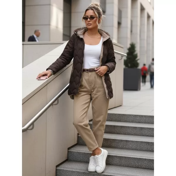  Dámska bunda DSTREET TY5623 HNEDÁ 