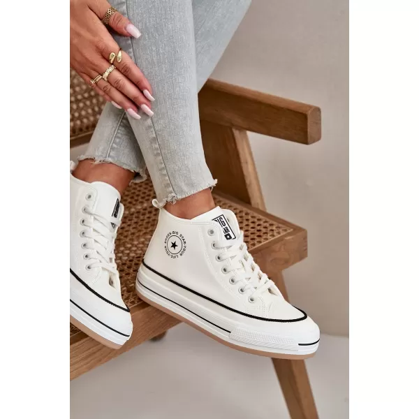  Dámske tenisky BIG STAR OO274061 WHITE Big Star Shoes 