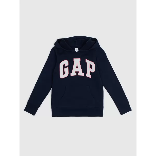 Detská mikina GAP PULLOVER LOGO HOODIE 849381-10 BLUE GALAXY 