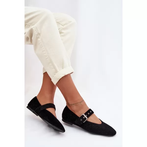  Dámske baleríny BOTO PAMIRA 42070 BLACK 