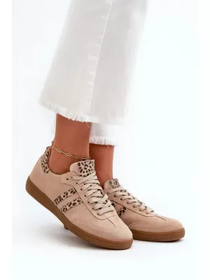 Dámske tenisky ZAZOO N1068 32634 BEIGE