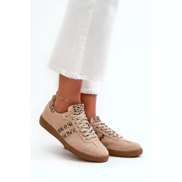  Dámske tenisky ZAZOO N1068 32634 BEIGE 