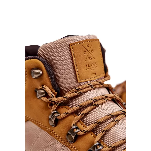  Pánske topánky CROSS KK1R4020C CAMEL Cross Jeans 