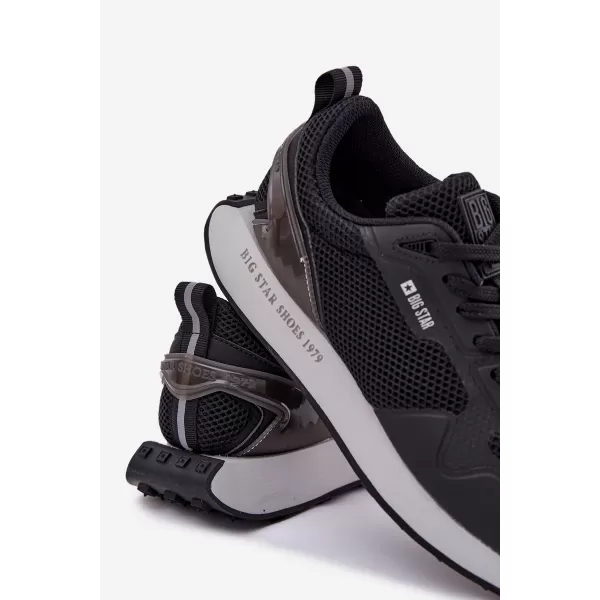  Pánske tenisky BIG STAR RR174361 BLACK Big Star Shoes 