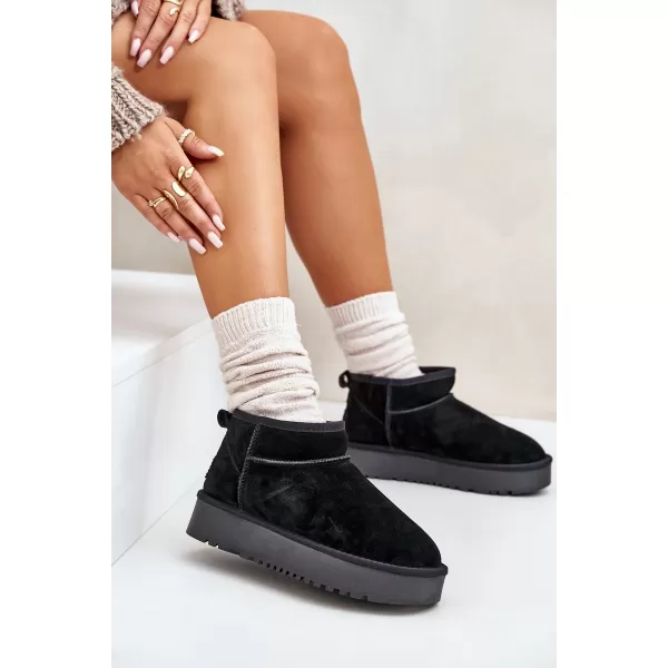  Dámske snehule BOTO NEREVIANA 33347 BLACK 