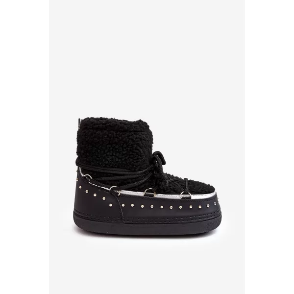  Dámske snehule BOTO ROHES 28131 BLACK 