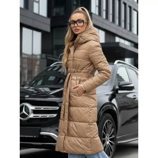  Dámska bunda DSTREET TY5480 HNEDÁ 