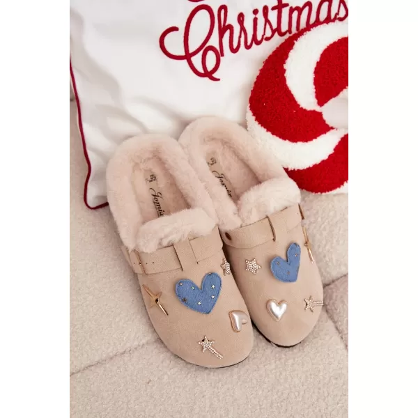  Dámske šľapky BOTO THALORA 40802 BEIGE 