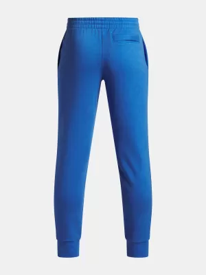 Chlapčenské tepláky UNDER ARMOUR UA RIVAL FLEECE JOGGERS 1379787-402 MODRÁ