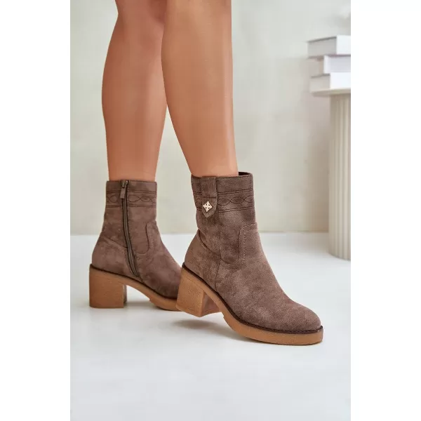 Dámske topánky BOTO VAILIA 33844 BROWN 