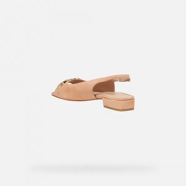  Dámske sandále GEOX NEW ERAKLIA 15 G012991 BÉŽOVÁ 