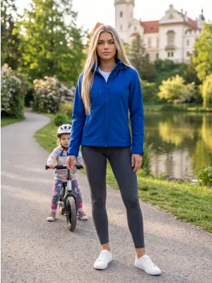 Dámska softshellová bunda ALTISPORT NoPrint NP/ALW945 KRÁĽOVSKY MODRÁ