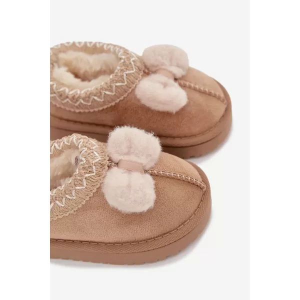  Detské snehule BOTO DAVEN 40657 BEIGE 