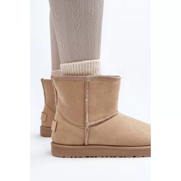  Dámske snehule CROSS MM2R4023C BEIGE Cross Jeans 