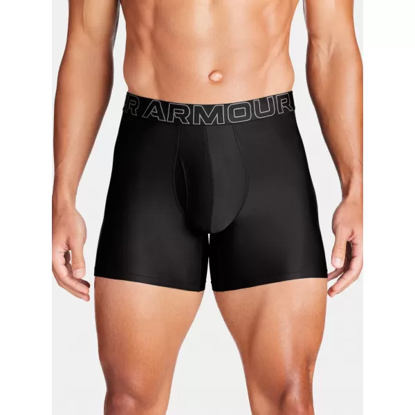  Pánske boxerky UNDER ARMOUR M UA PERF TECH 6IN (3KS) 1383878-001 ČIERNA 