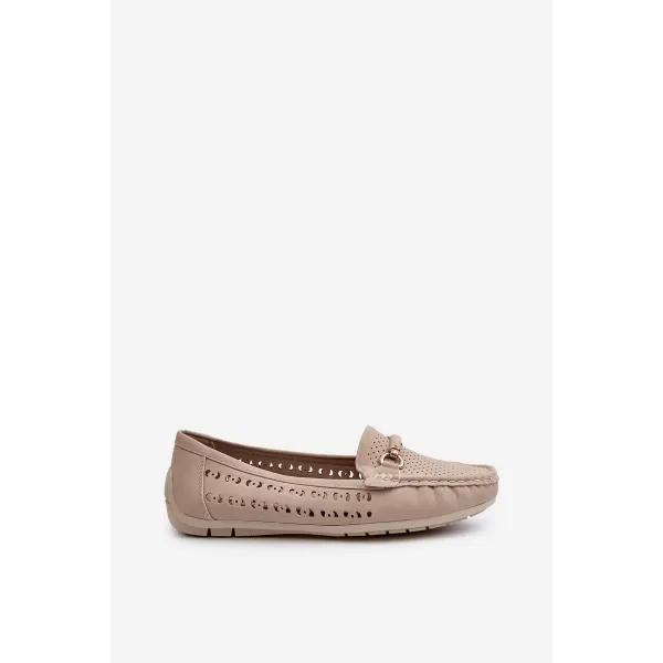  Dámske mokasíny BOTO RASIRNA 31619 BEIGE 