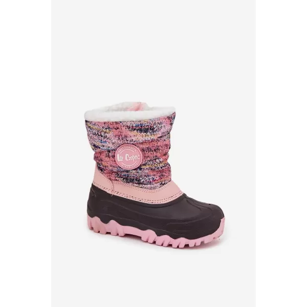  Detské zimné topánky LEE COOPER LCJ-25-10-3770 PINK 