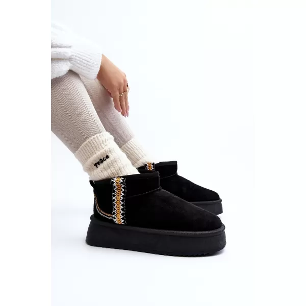  Dámske snehule BOTO UDRA 29605 BLACK 