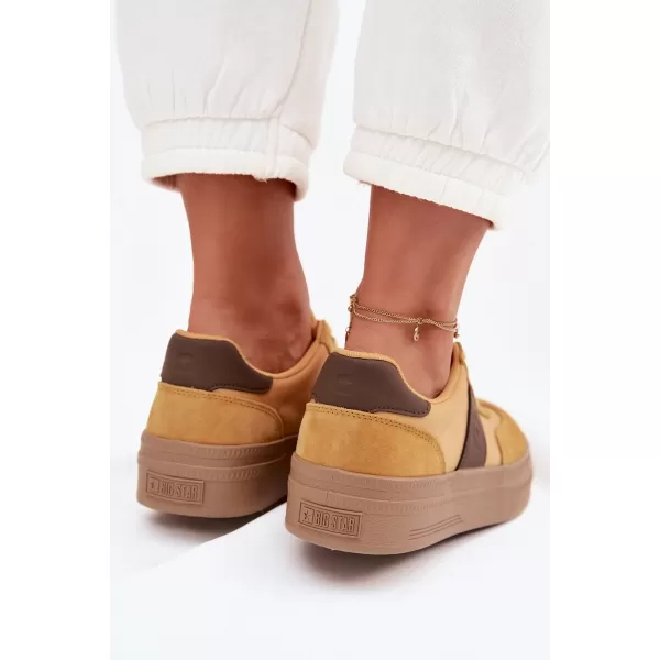  Dámske tenisky BIG STAR TT274166 YELLOW Big Star Shoes 