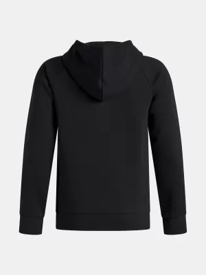 Chlapčenská mikina UNDER ARMOUR UA RIVAL FLC FLAMIN WDMRK HD 6003781-001 ČIERNA