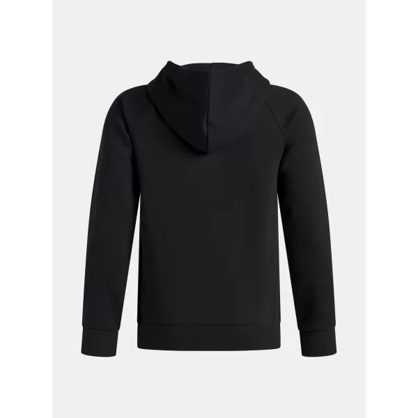  Chlapčenská mikina UNDER ARMOUR UA RIVAL FLC FLAMIN WDMRK HD 6003781-001 ČIERNA 