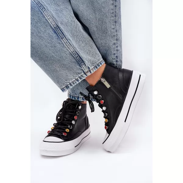  Dámske topánky GOE RR2N4101 BLACK 