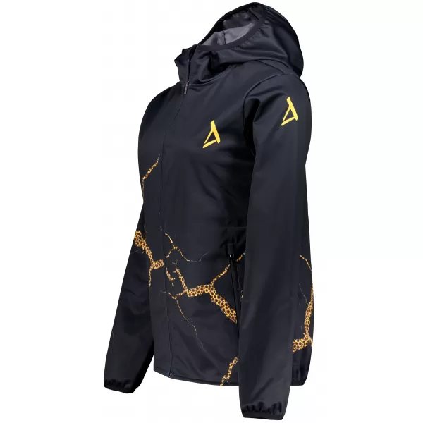  Dámska softshellová bunda premium ALTISPORT VOJ/ALW129JACK01 ČIERNA 