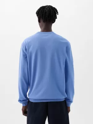 Pánska mikina GAP LOGO CREWNECK SWEATSHIRT 829103-07 CABANA BLUE