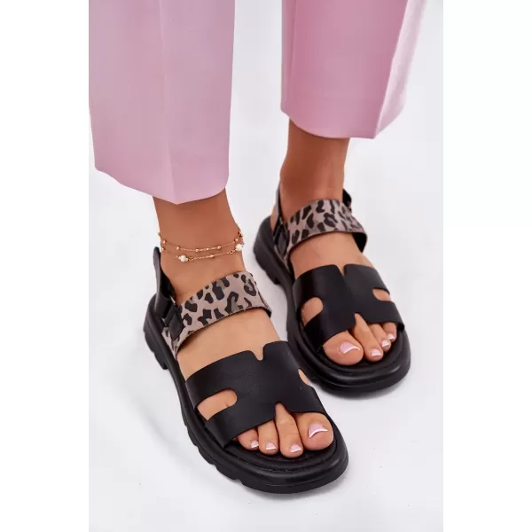  Dámske sandále VINCEZA 66780 BLACK 