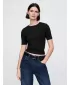 Dámske tričko GAP MODAL CREW TEE 679172-00 BLACK