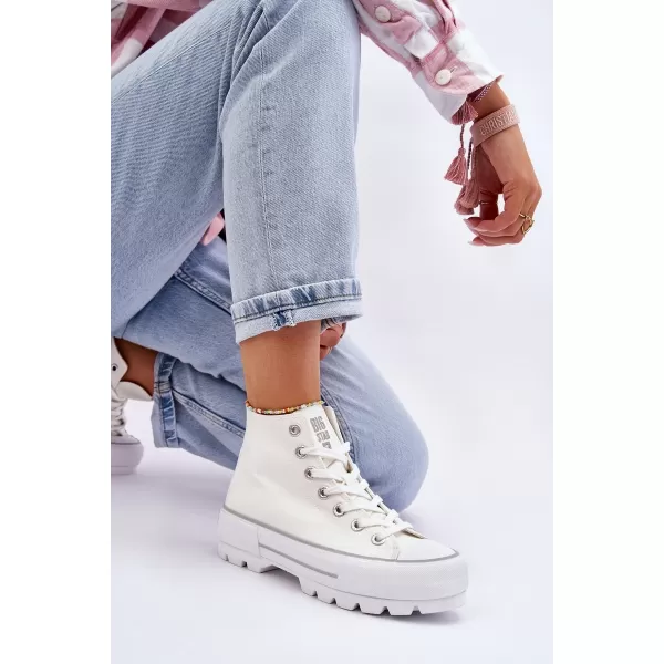  Dámske tenisky BIG STAR LL274156 WHITE Big Star Shoes 