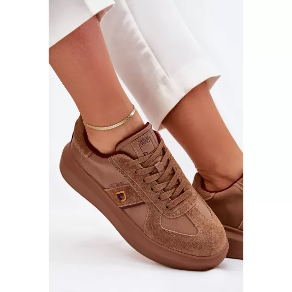  Dámske tenisky LOPEZ JUST DARE SS2D4005 BROWN/BEIGE Daniel Lopez Just Dare 
