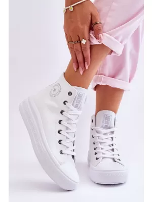 Dámske tenisky BIG STAR LL274A183 WHITE Big Star Shoes